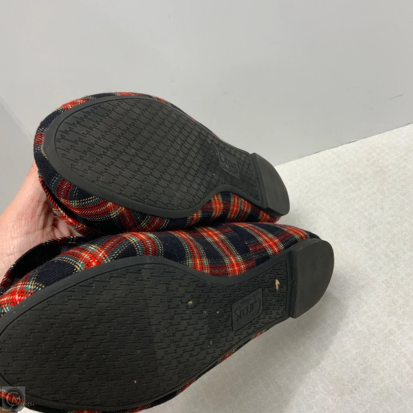 Shoes Flats By Circus By Sam Edelman In Black & Red, Size: 9.5