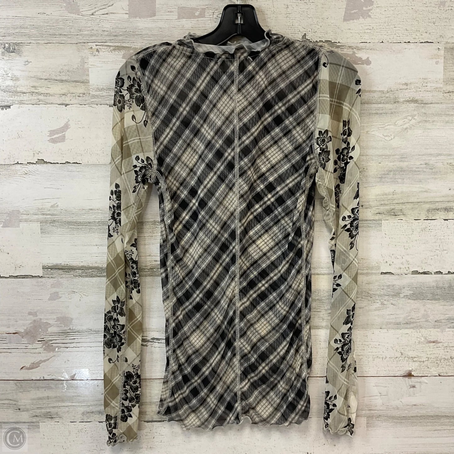 Top Long Sleeve By We The Free In Blue, Size: M