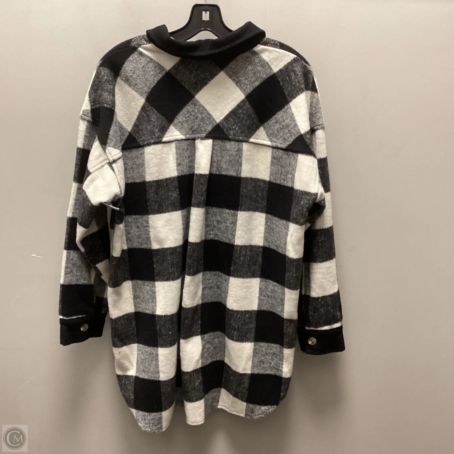 Jacket Shirt By Haptics In Black, Size: M