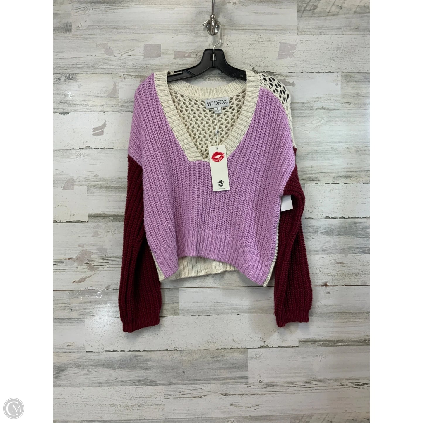 Sweater By Wildfox In Purple, Size: S