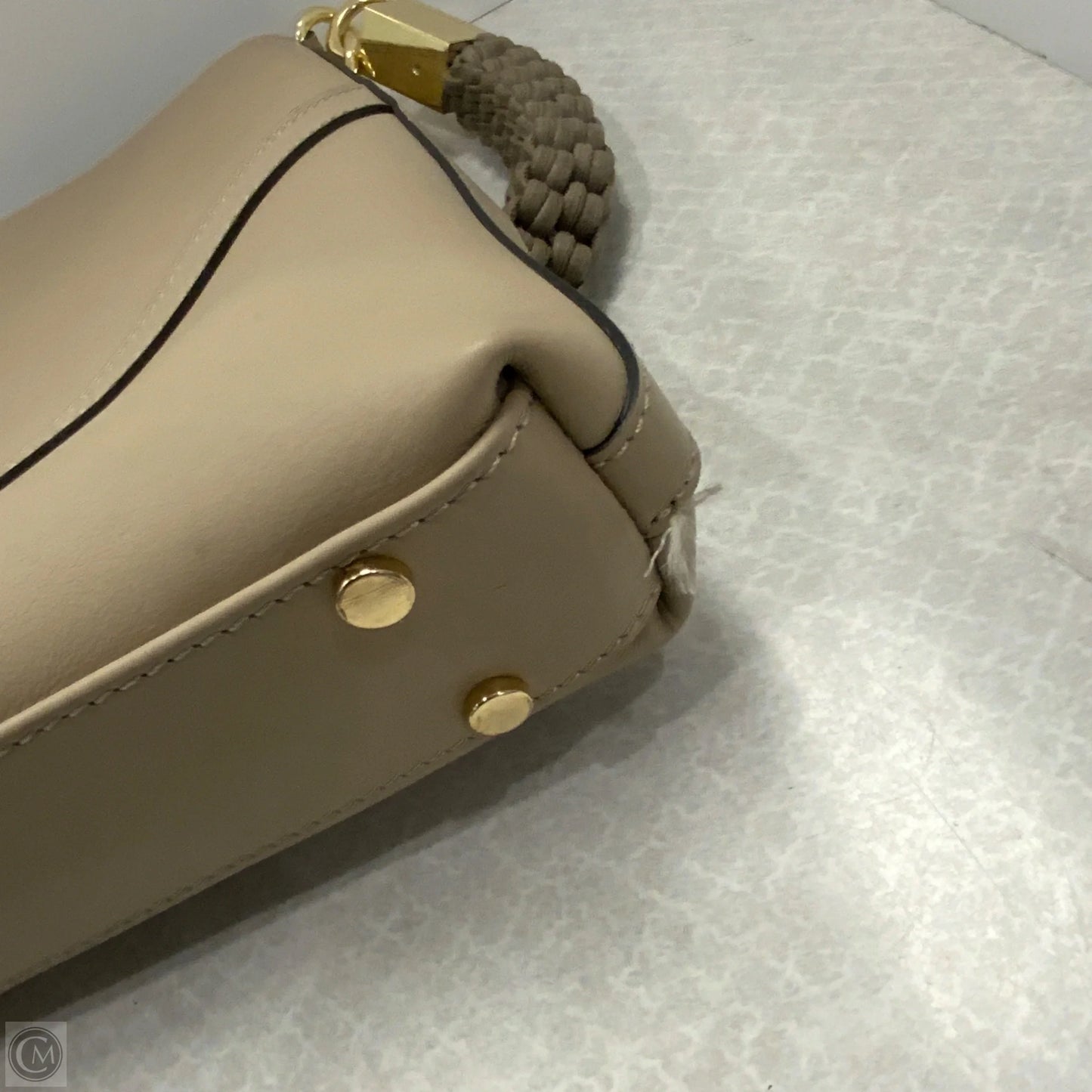 Handbag Leather By Cmc, Size: Large