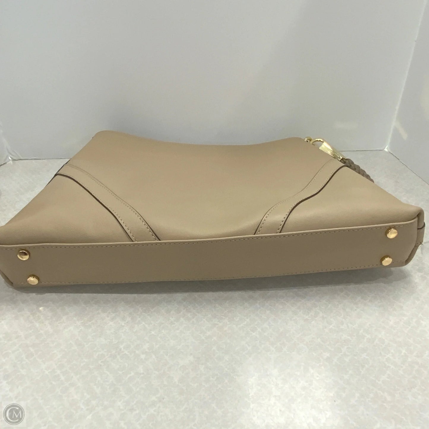 Handbag Leather By Cmc, Size: Large