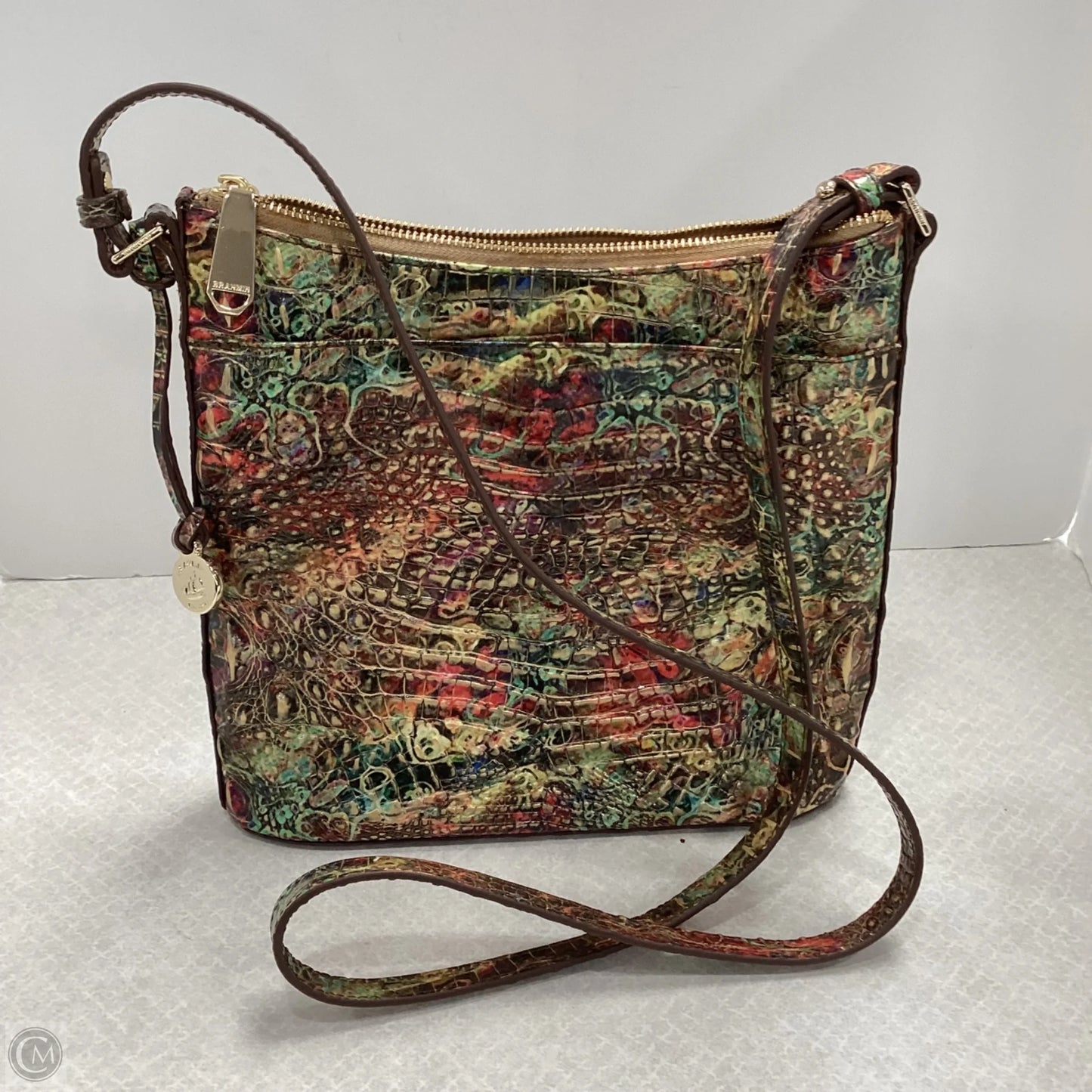 Crossbody Designer By Brahmin, Size: Medium