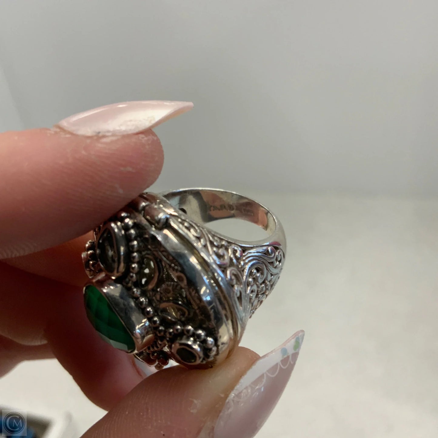 Ring Sterling Silver By Sarda, Size: 5