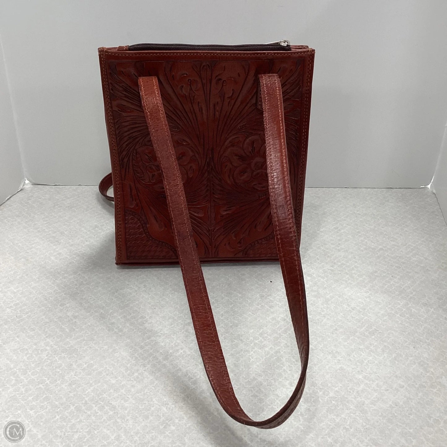 Handbag Leather By American West, Size: Medium