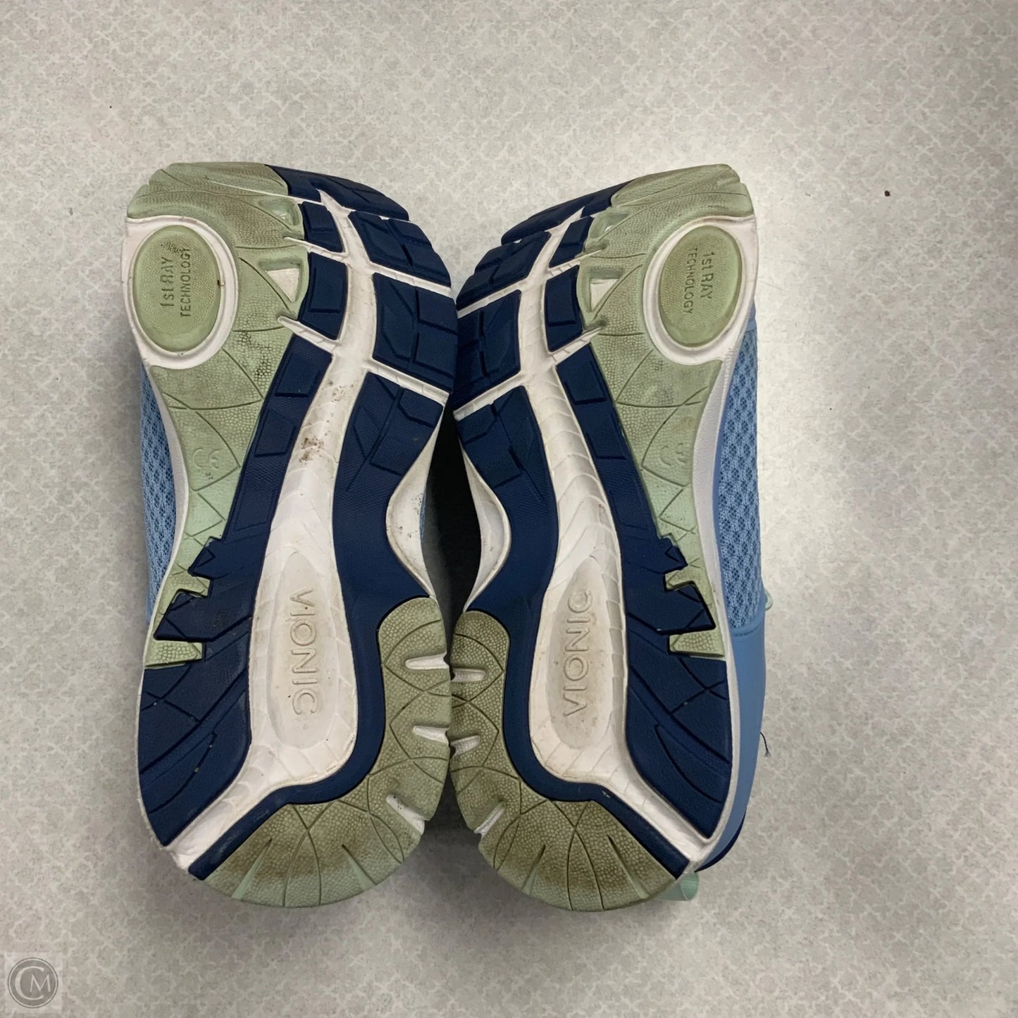 Shoes Sneakers By Vionic In Blue, Size: 8.5