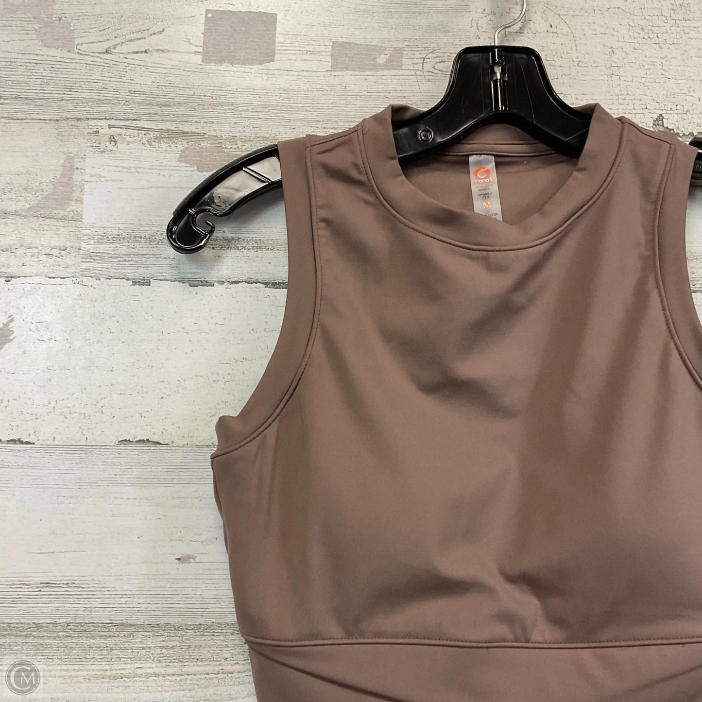Athletic Shorts 2pc By Mono B In Brown, Size: M