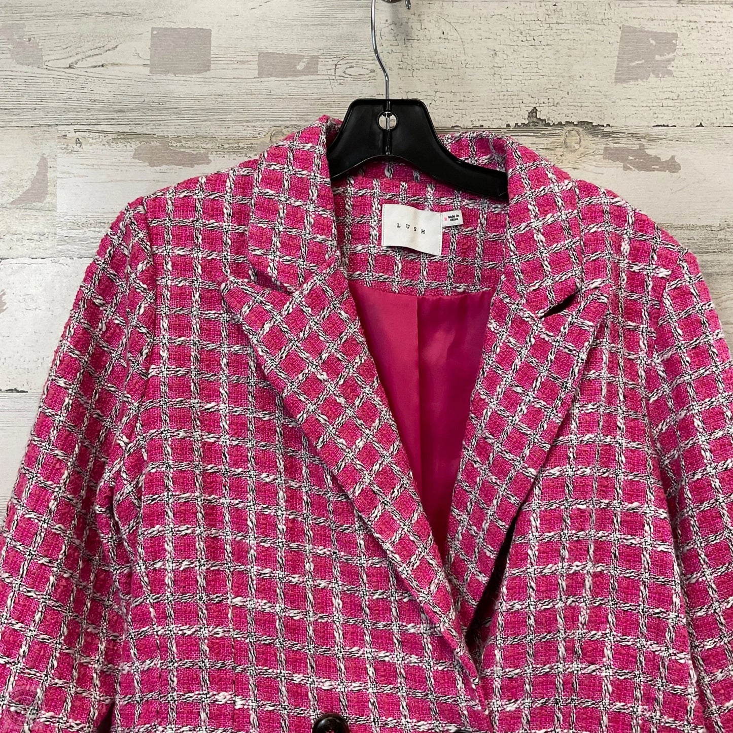 Blazer By Lush In Pink, Size: M