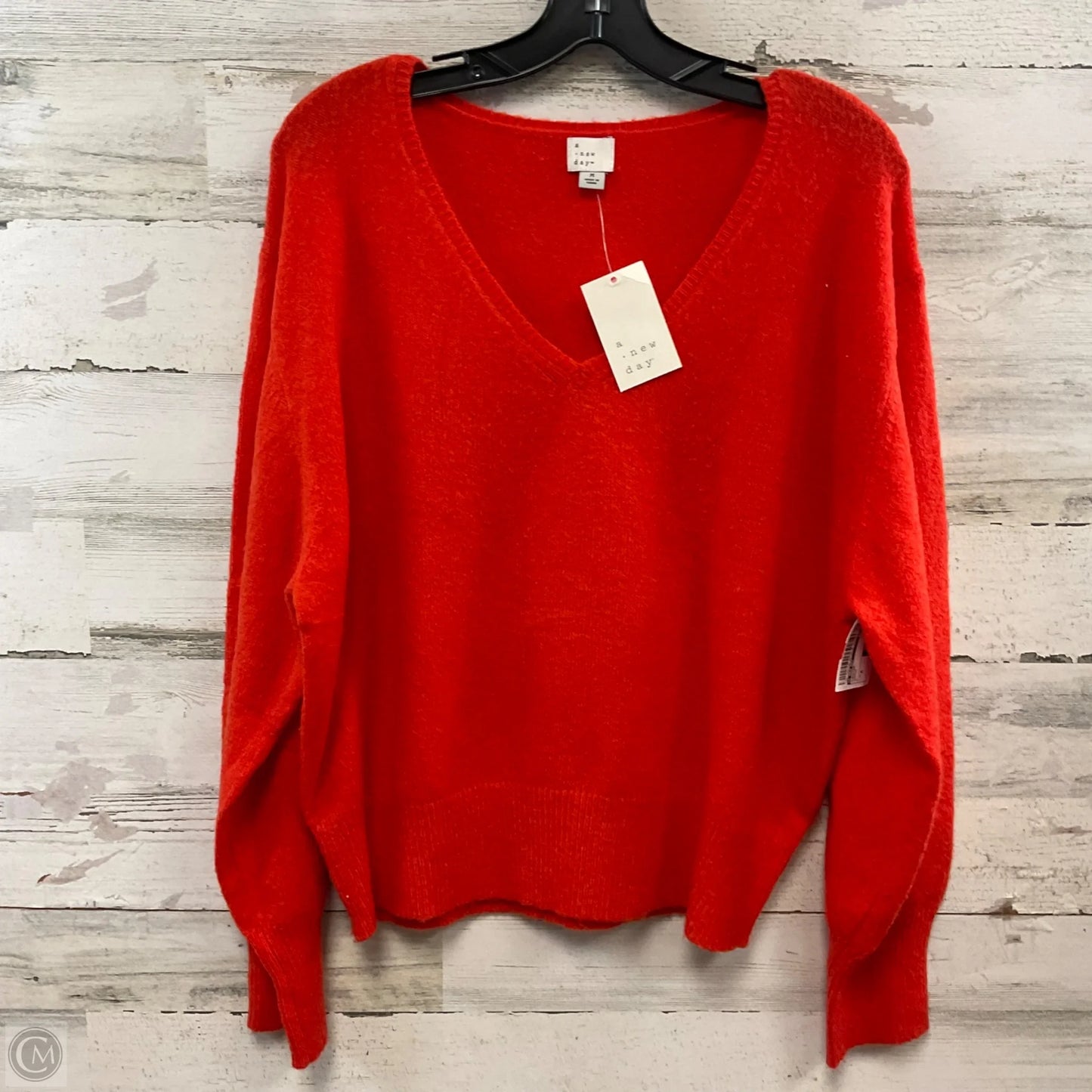 Sweater By A New Day In Orange, Size: M