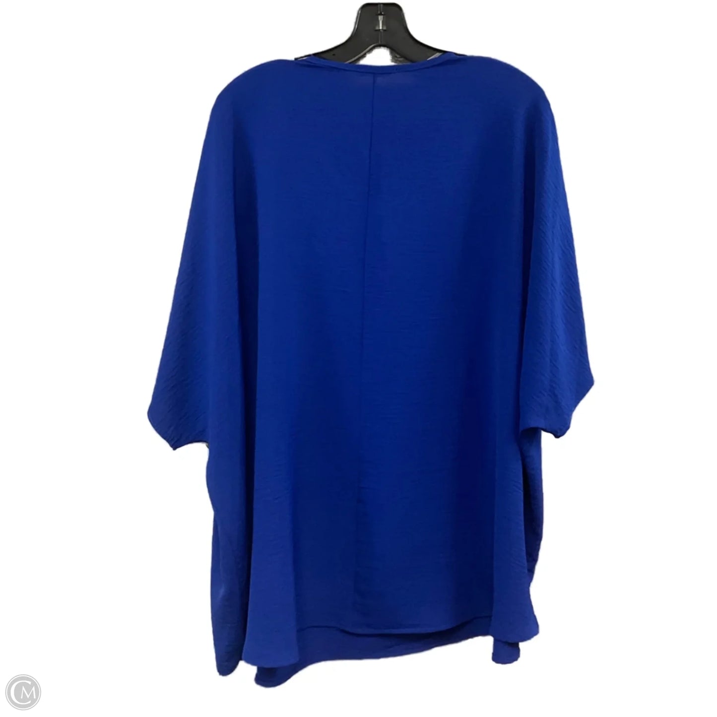 Top Short Sleeve By Jodifl In Blue, Size: 1x