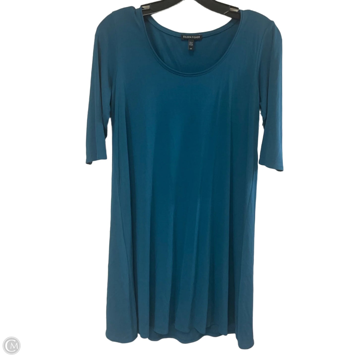 Dress Casual Short By Eileen Fisher In Blue, Size: S