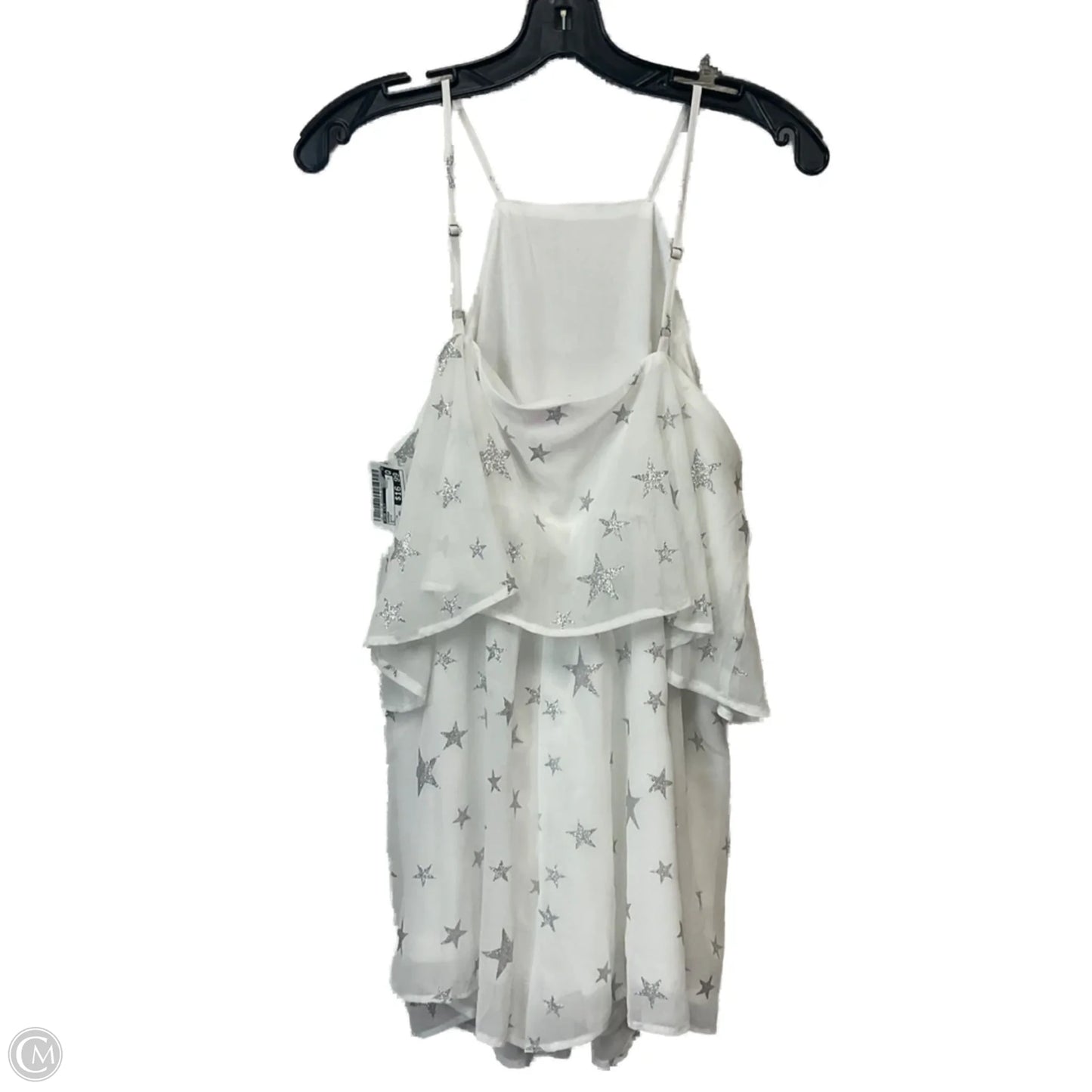 Romper By Pink Lily In White, Size: Xl