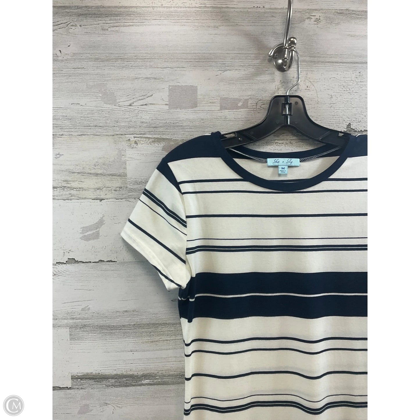 Dress Casual Maxi By She + Sky In White, Size: M