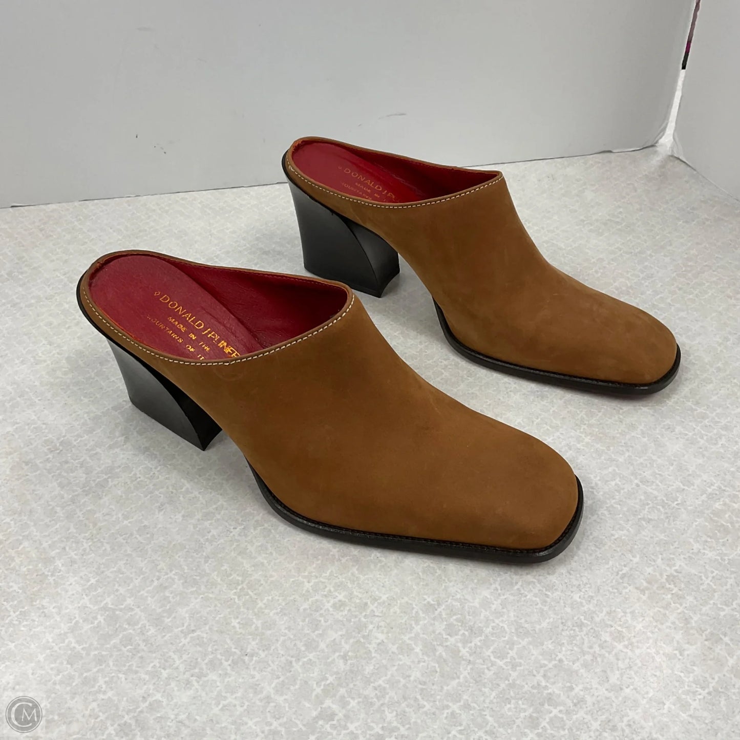 Shoes Heels Block By Donald Pliner In Brown, Size: 8.5