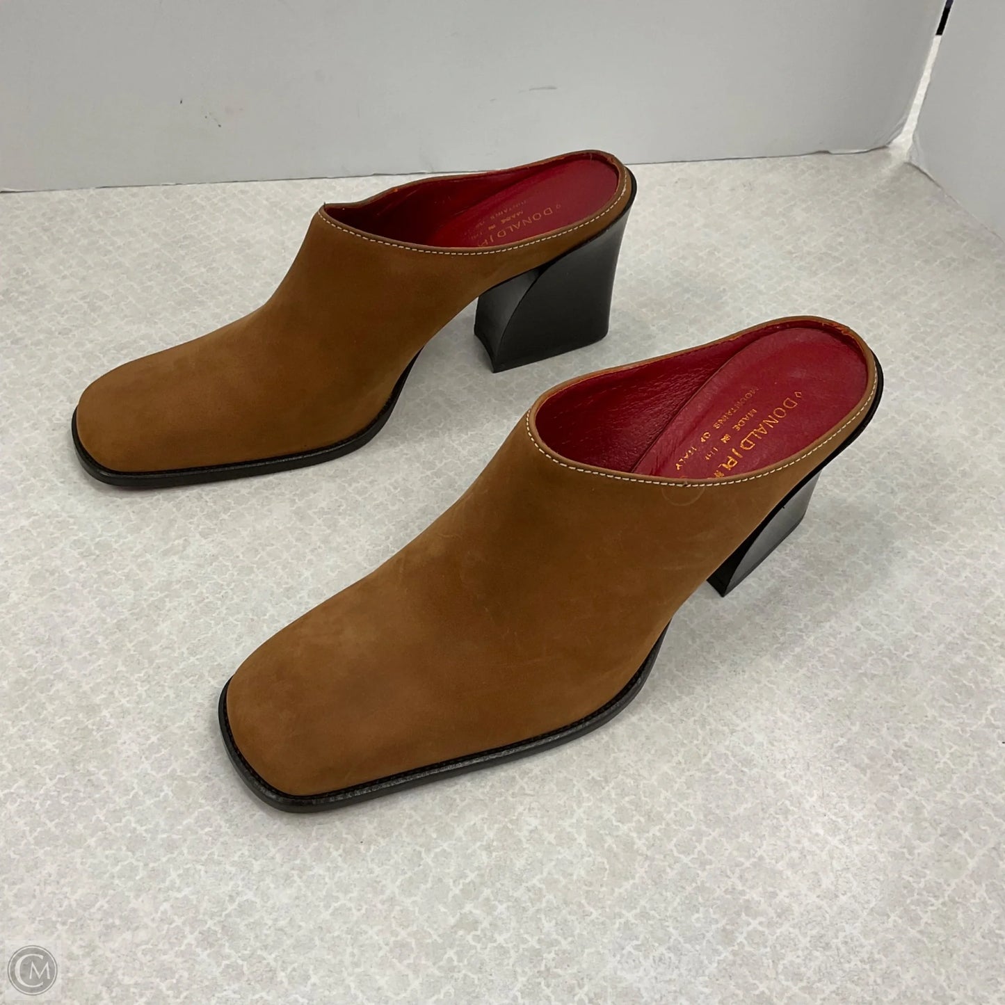 Shoes Heels Block By Donald Pliner In Brown, Size: 8.5