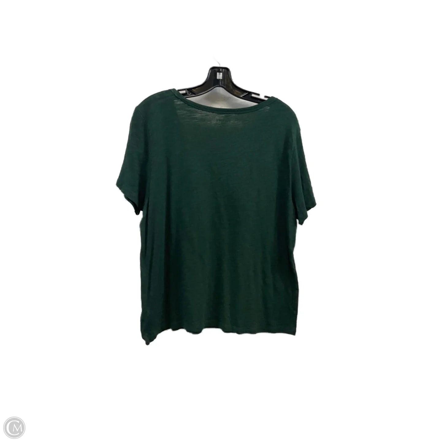 Top Short Sleeve Basic By Old Navy In Green, Size: L