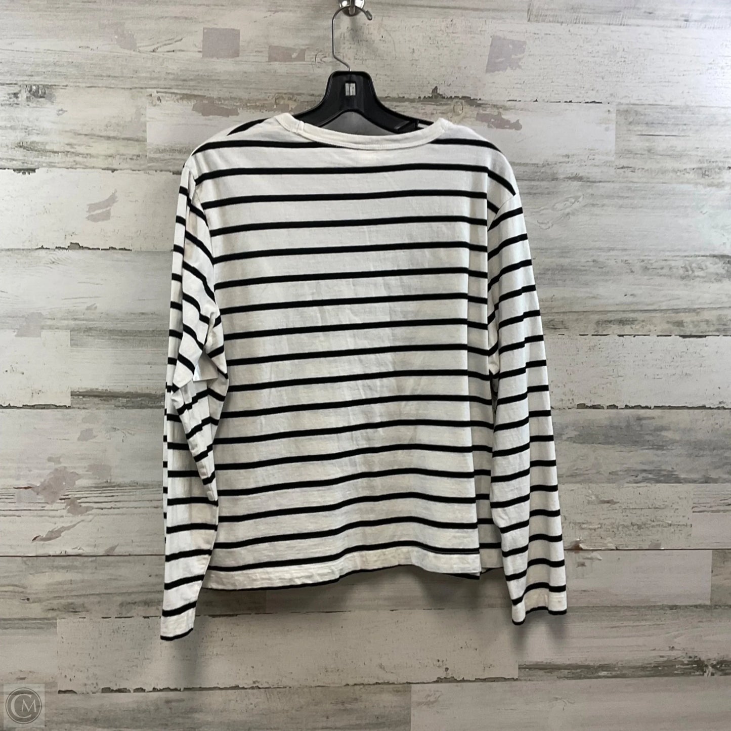 Top Long Sleeve Basic By H&m In White, Size: L