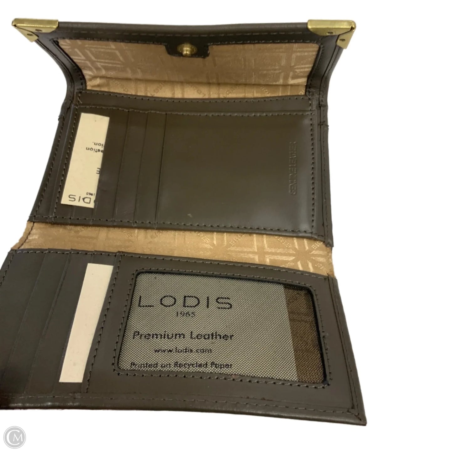Wallet Leather By Lodis, Size: Small