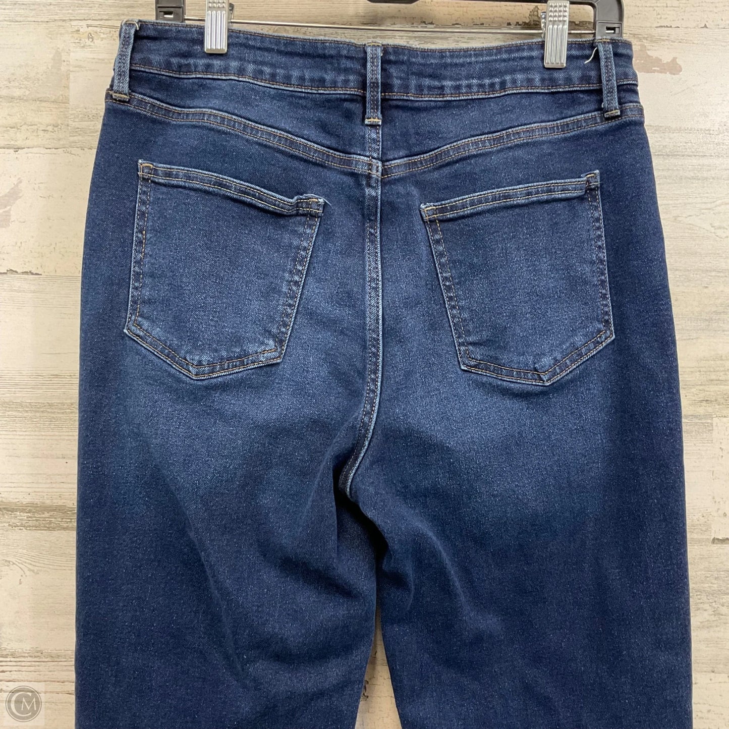 Jeans Straight By Just USA In Blue Denim, Size: 14