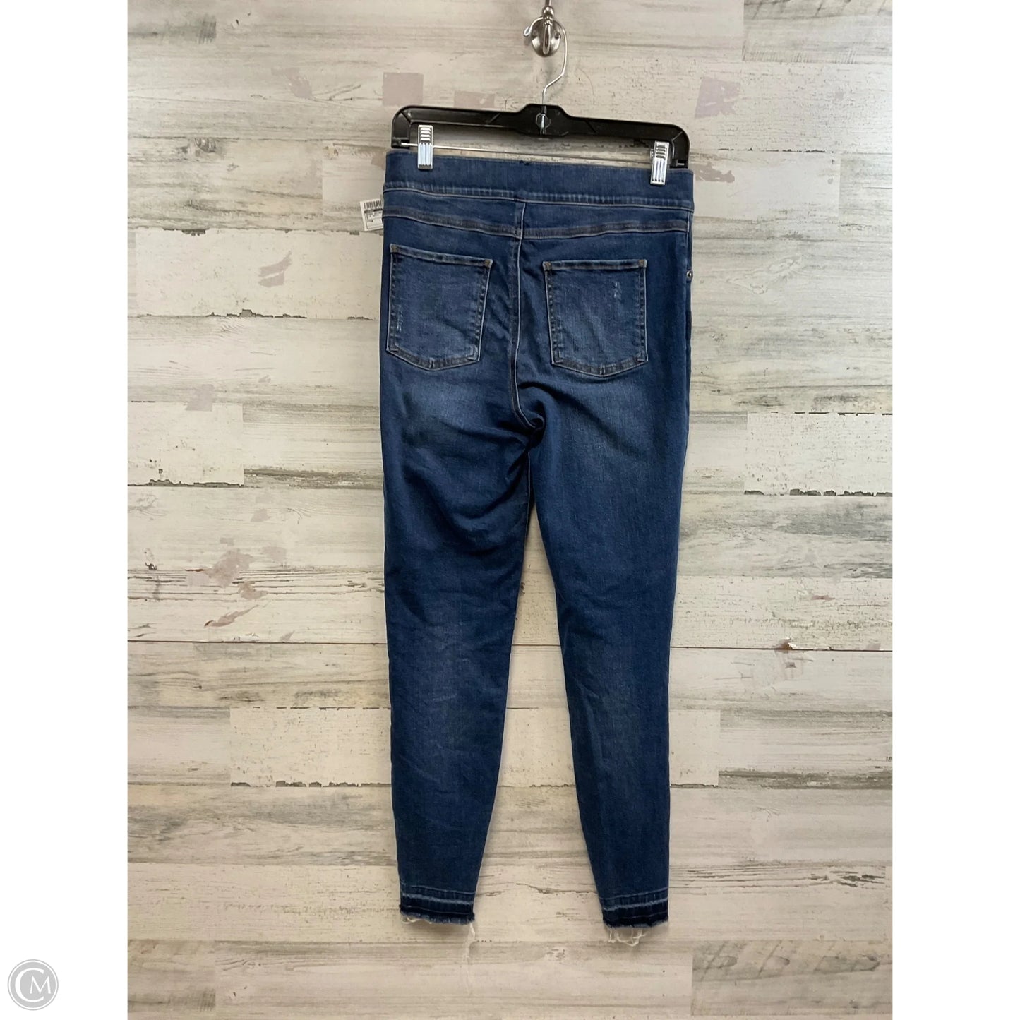 Jeans Skinny By Spanx In Blue Denim, Size: M