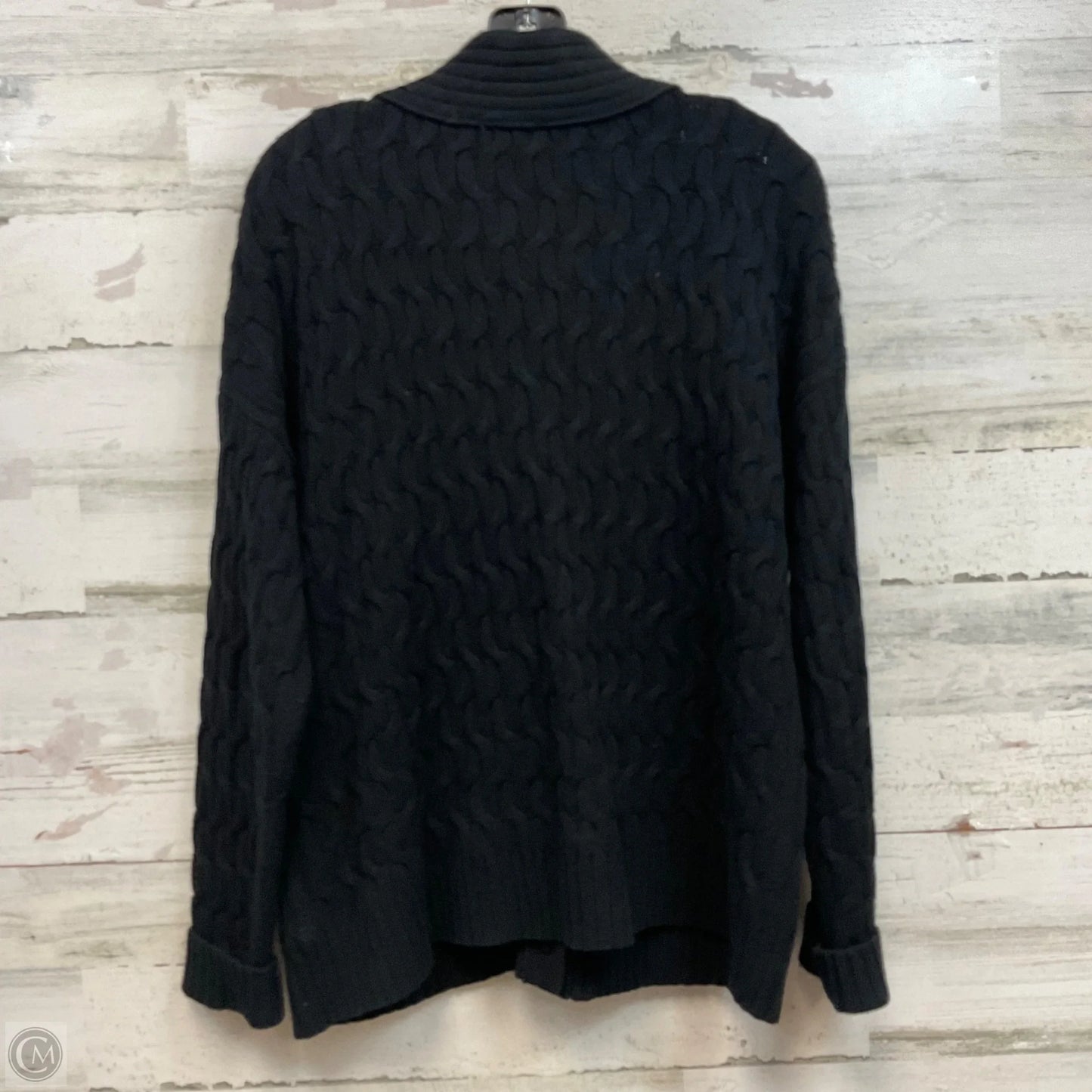 Sweater Cardigan By J. Jill In Black, Size: M
