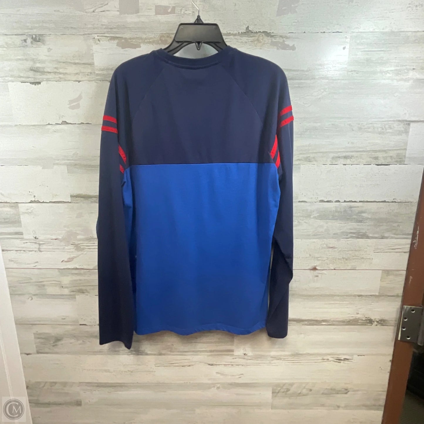 Top Long Sleeve Basic By Cme In Blue, Size: M