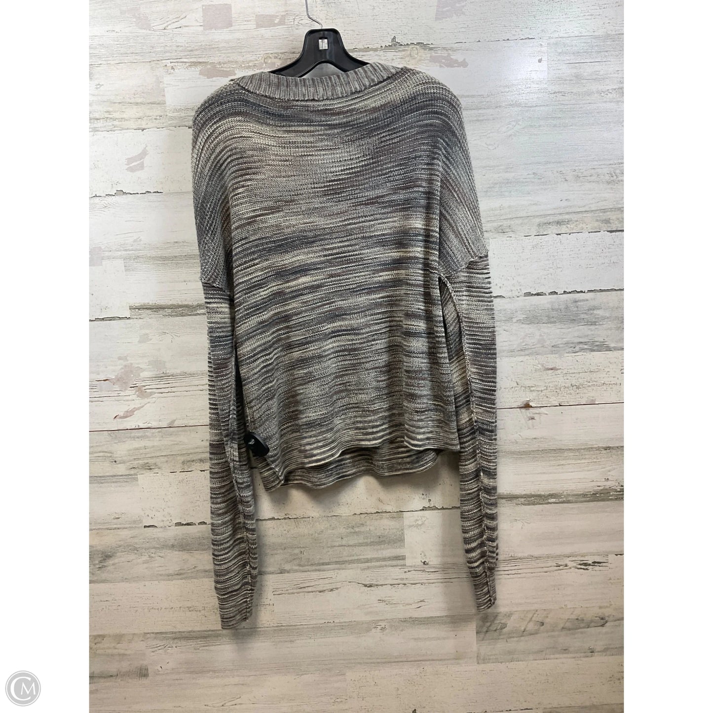 Sweater By Free People In Grey, Size: M