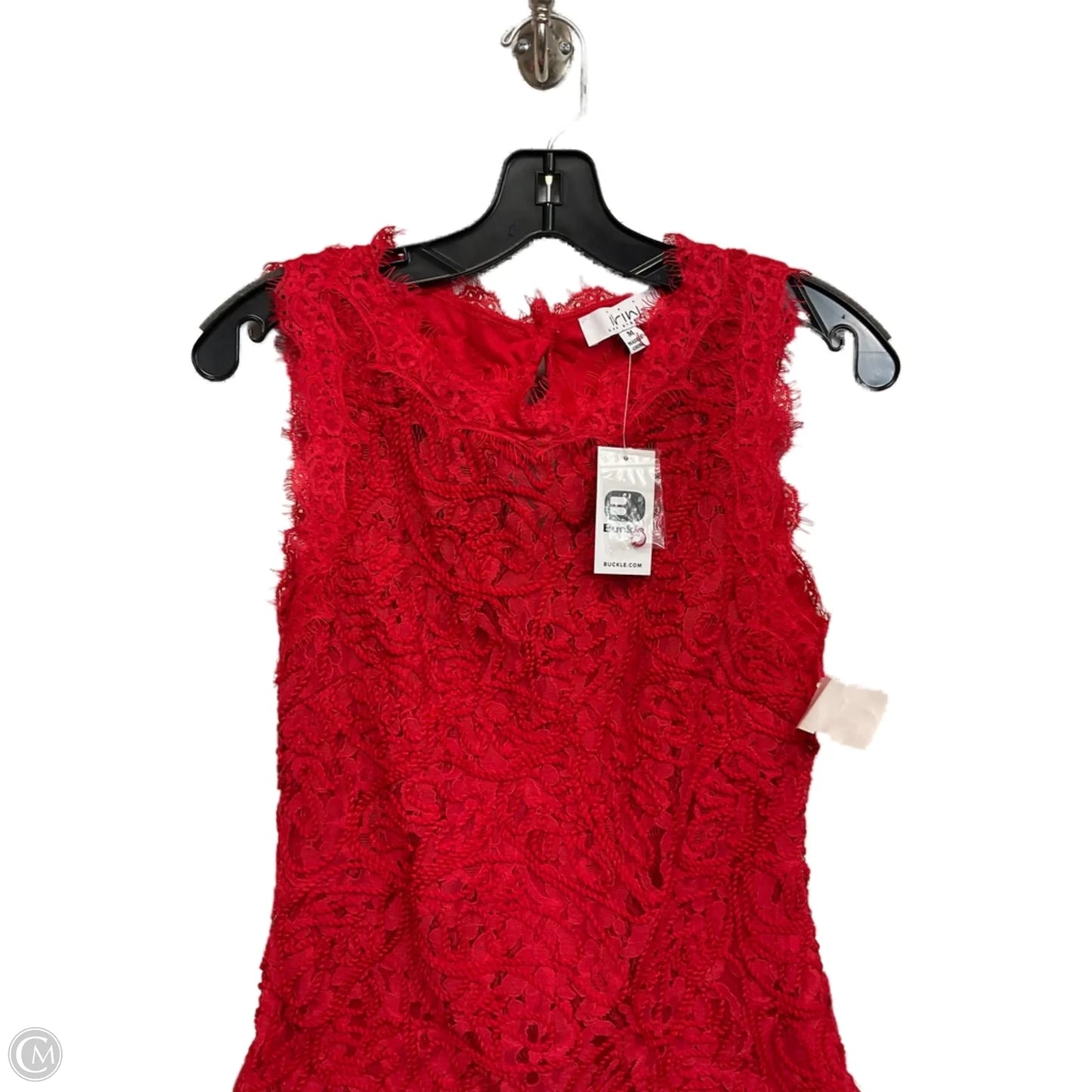 Blouse Sleeveless By Irini In Red, Size: M