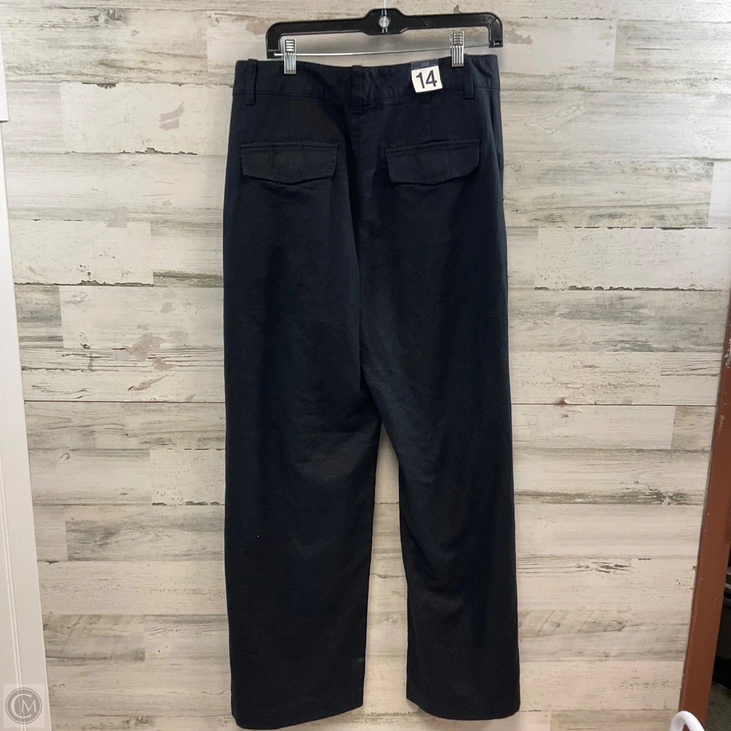 Pants Linen By Gap In Black, Size: 14