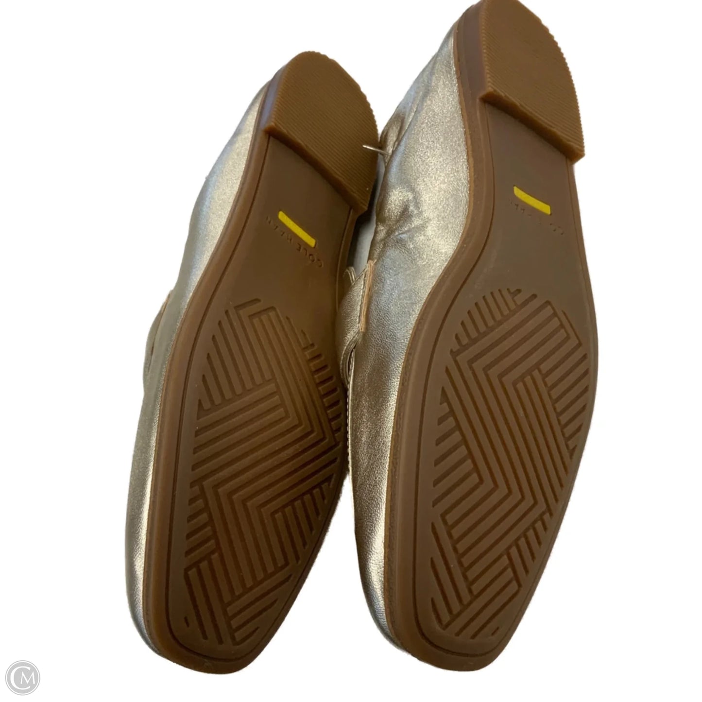 Shoes Flats By Cole-haan In Gold, Size: 7.5