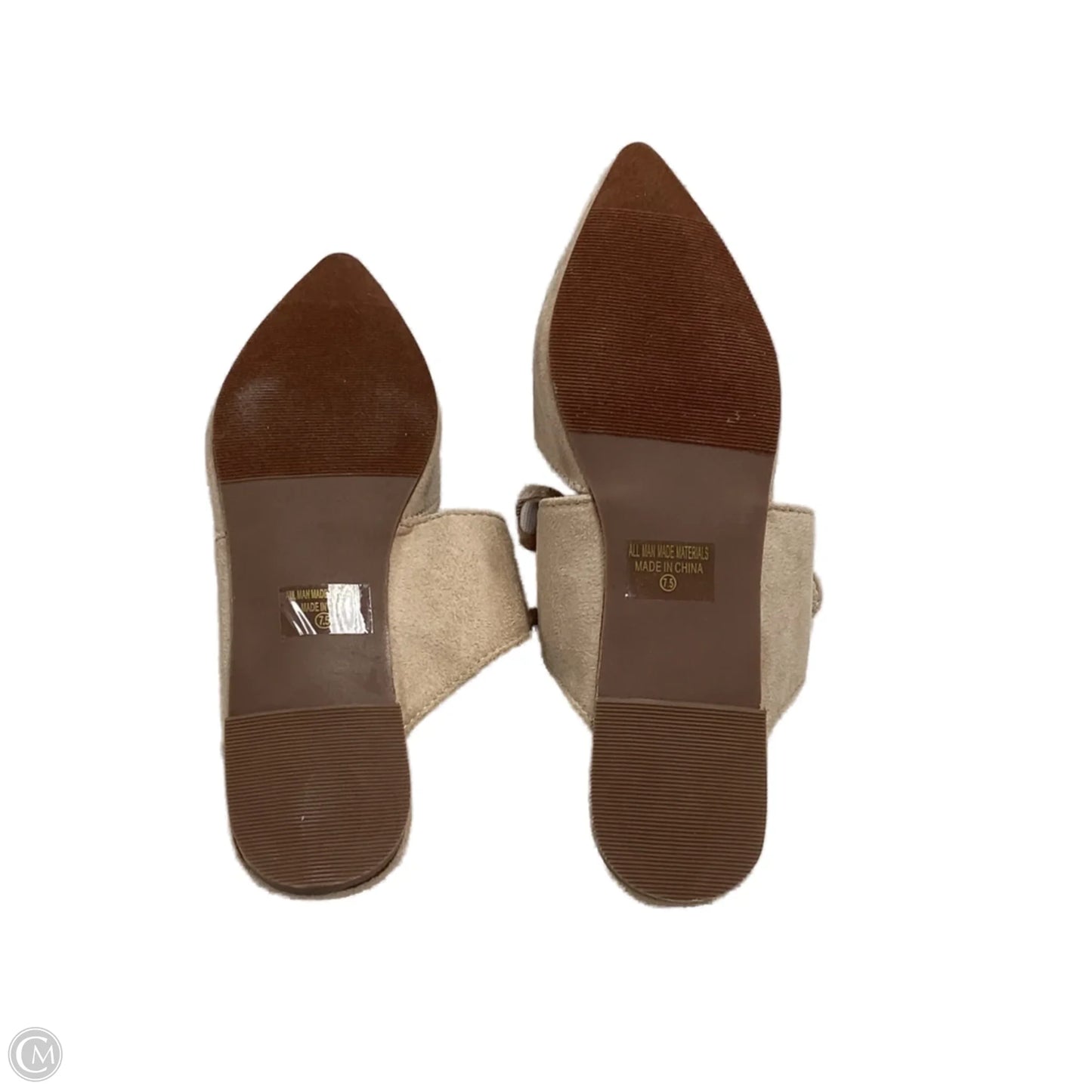 Shoes Flats By Chase & Chloe In Tan, Size: 7.5
