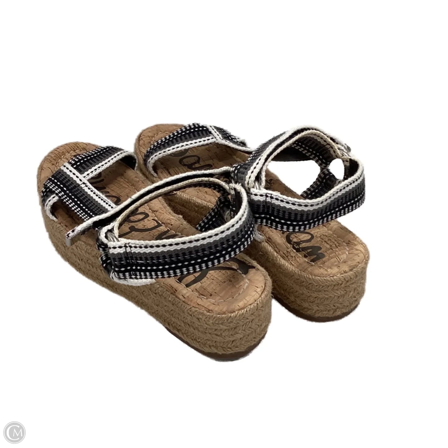 Sandals Heels Platform By Sam Edelman In Black, Size: 8