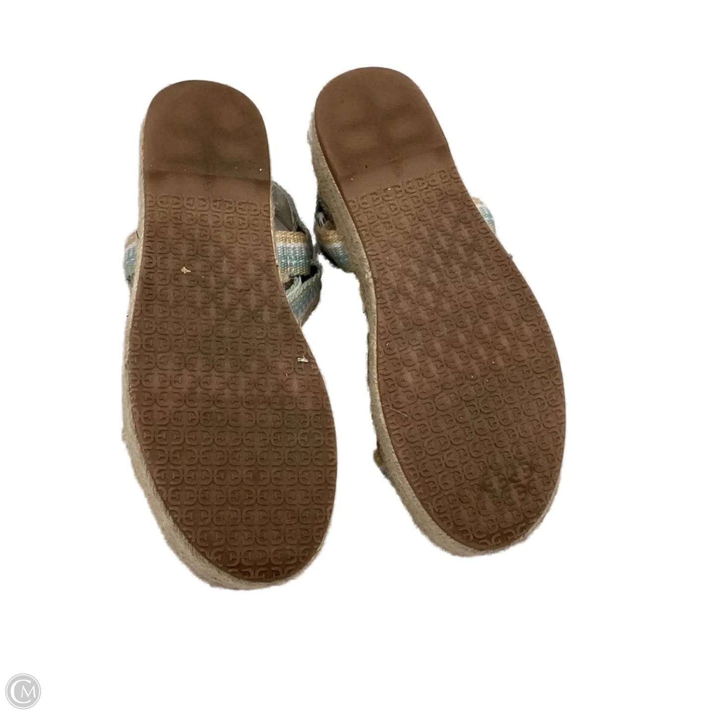 Sandals Heels Platform By Sam Edelman In Blue, Size: 8