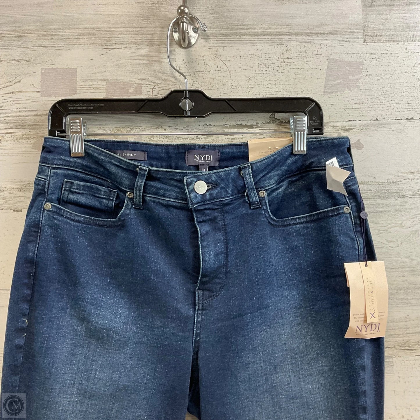 Jeans Skinny By Not Your Daughters Jeans In Blue Denim, Size: 10