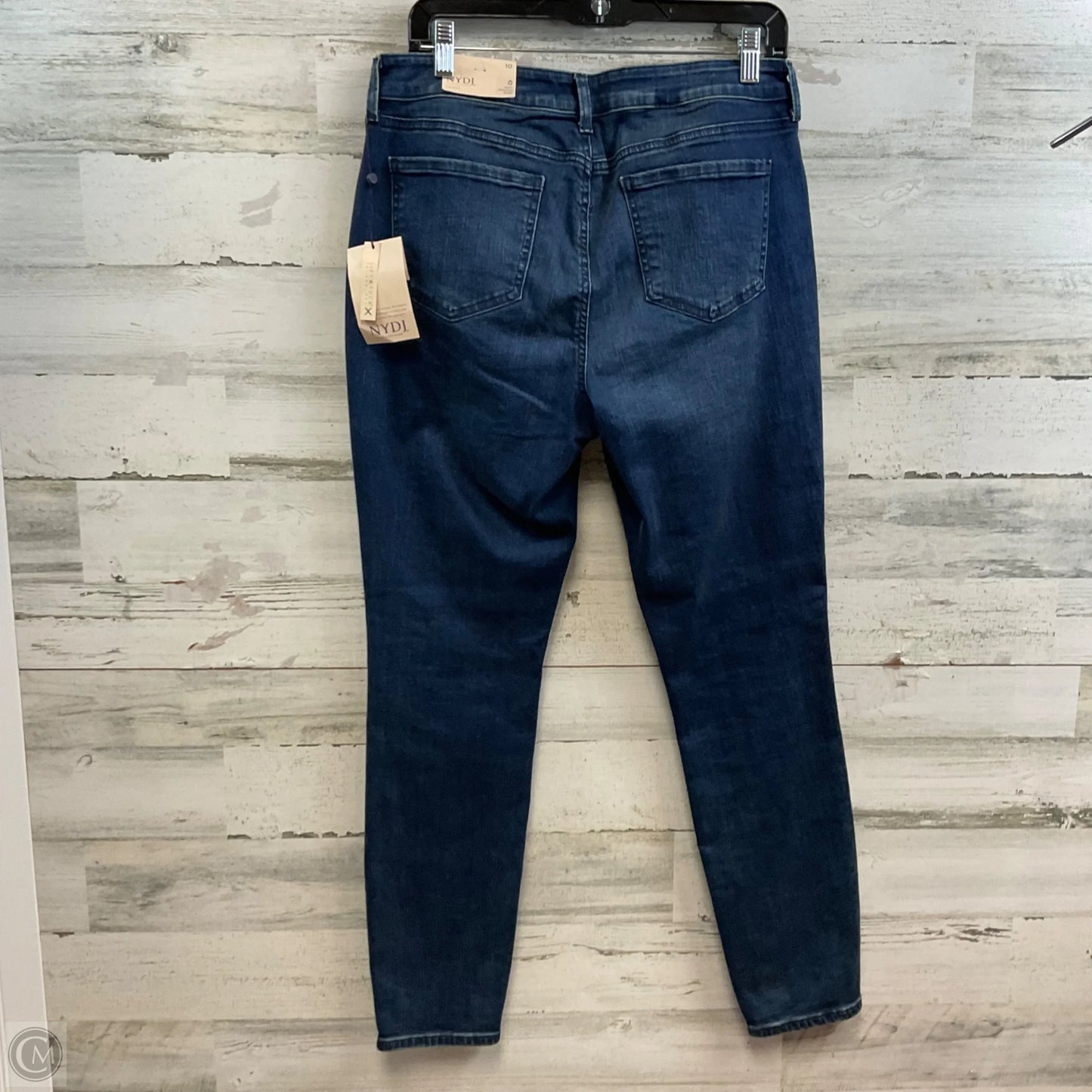 Jeans Skinny By Not Your Daughters Jeans In Blue Denim, Size: 10