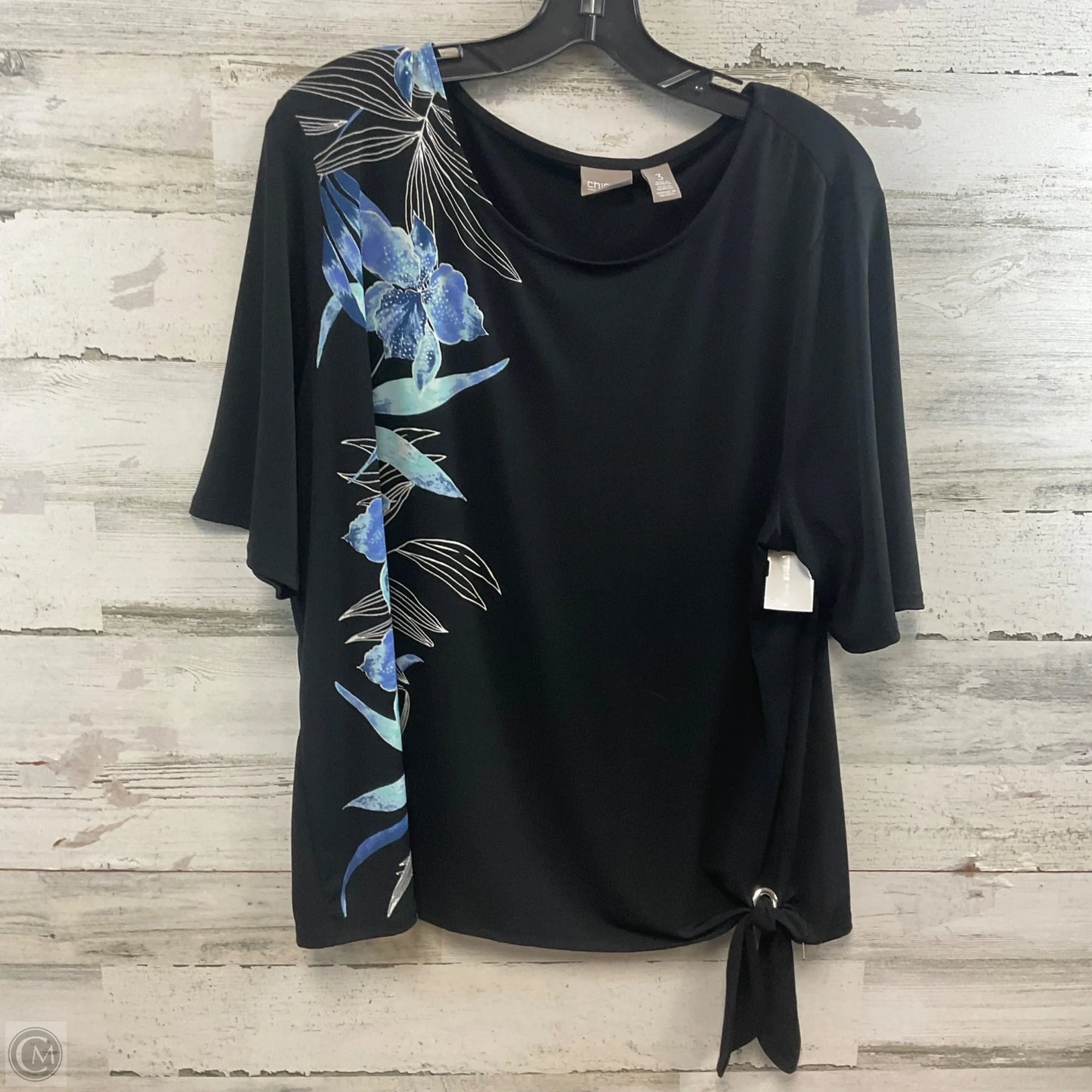 Skirt Set 2pc By Chicos In Black, Size: Xl