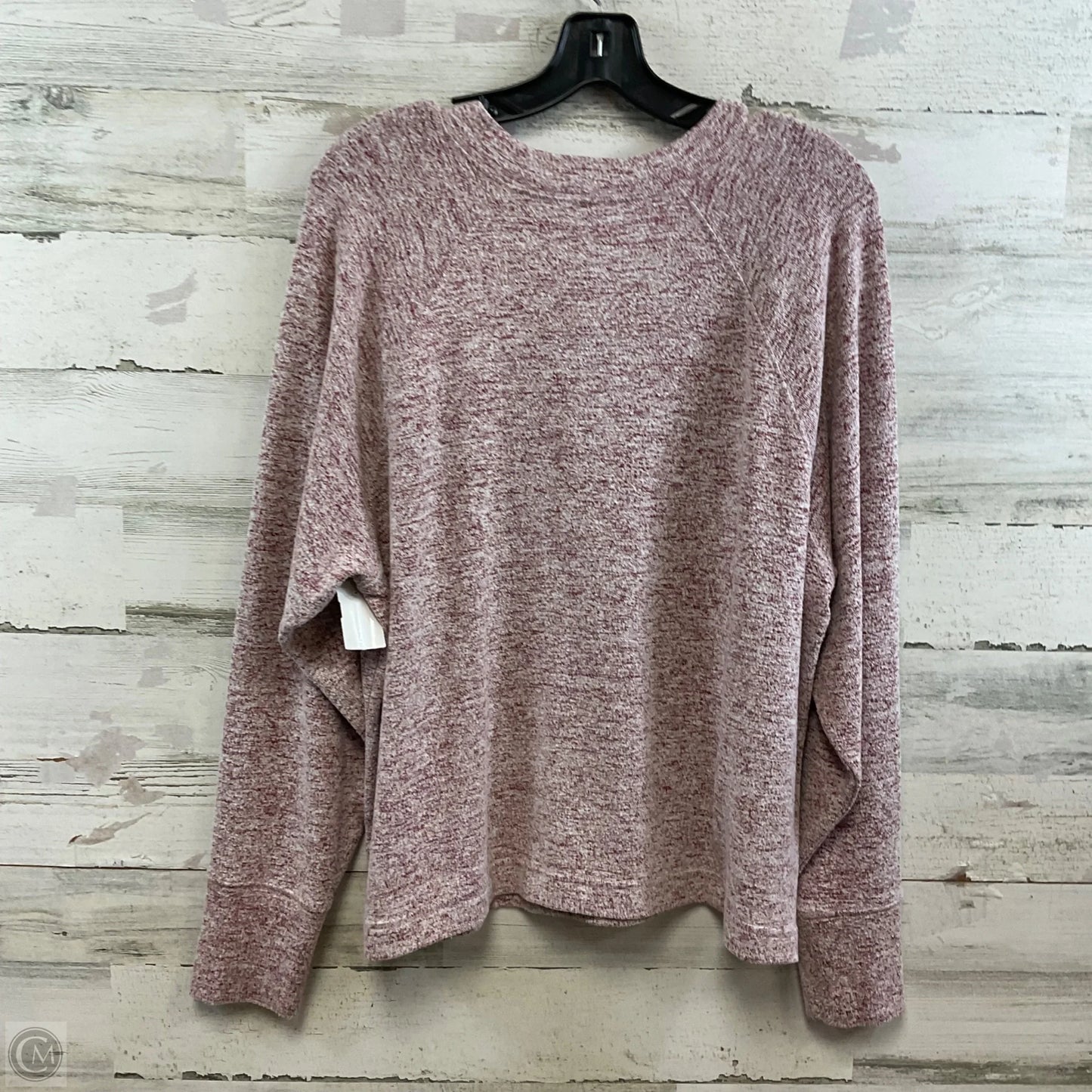 Top Long Sleeve By Cabi In Red, Size: M