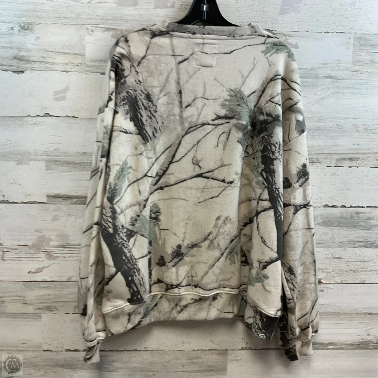 Sweatshirt Crewneck By LILY & LOTTIE In Grey, Size: M