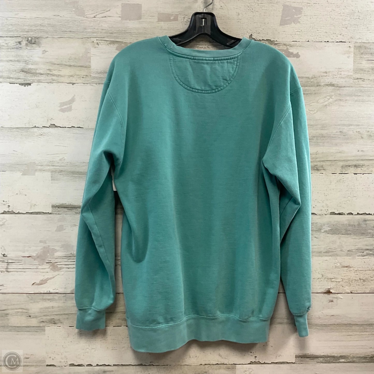 Sweatshirt Crewneck By FIRSTPORT In Green, Size: S