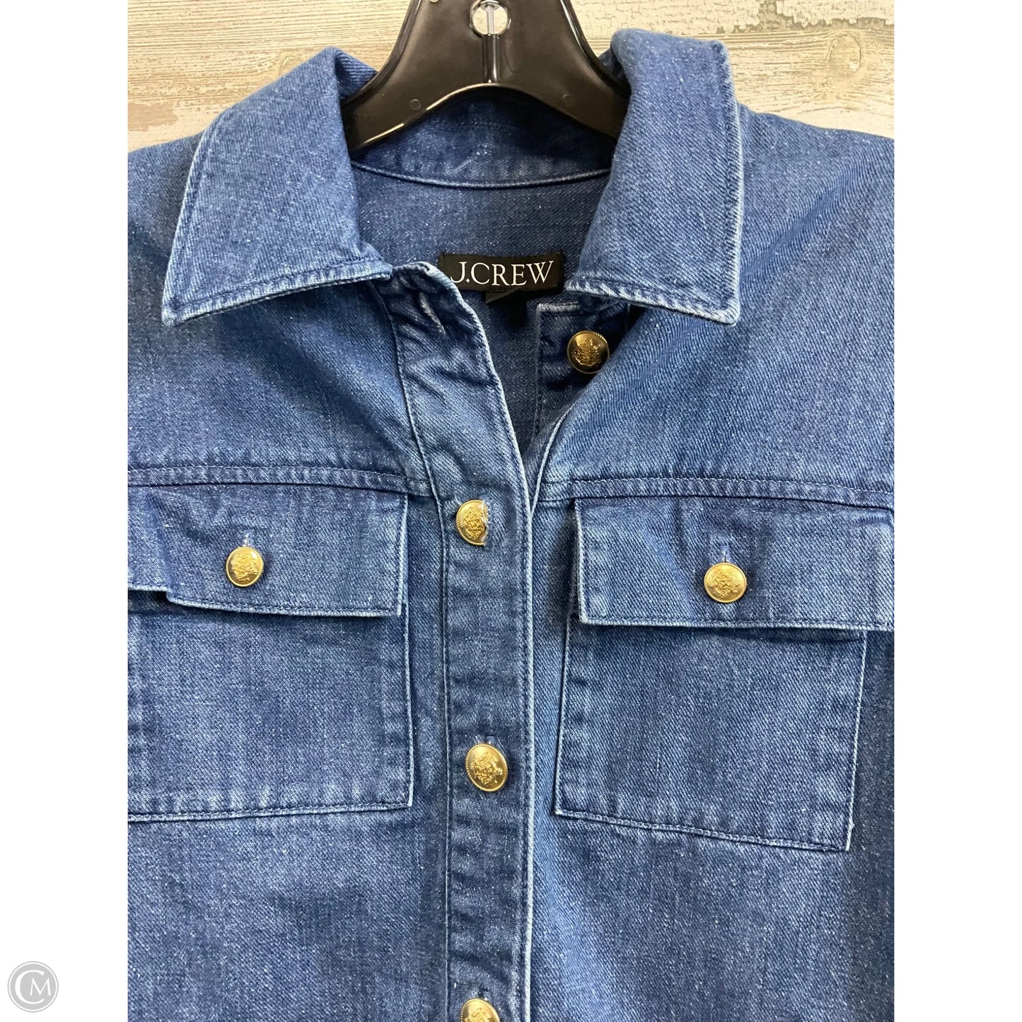 Dress Casual Short By J. Crew In Blue Denim, Size: Xxs