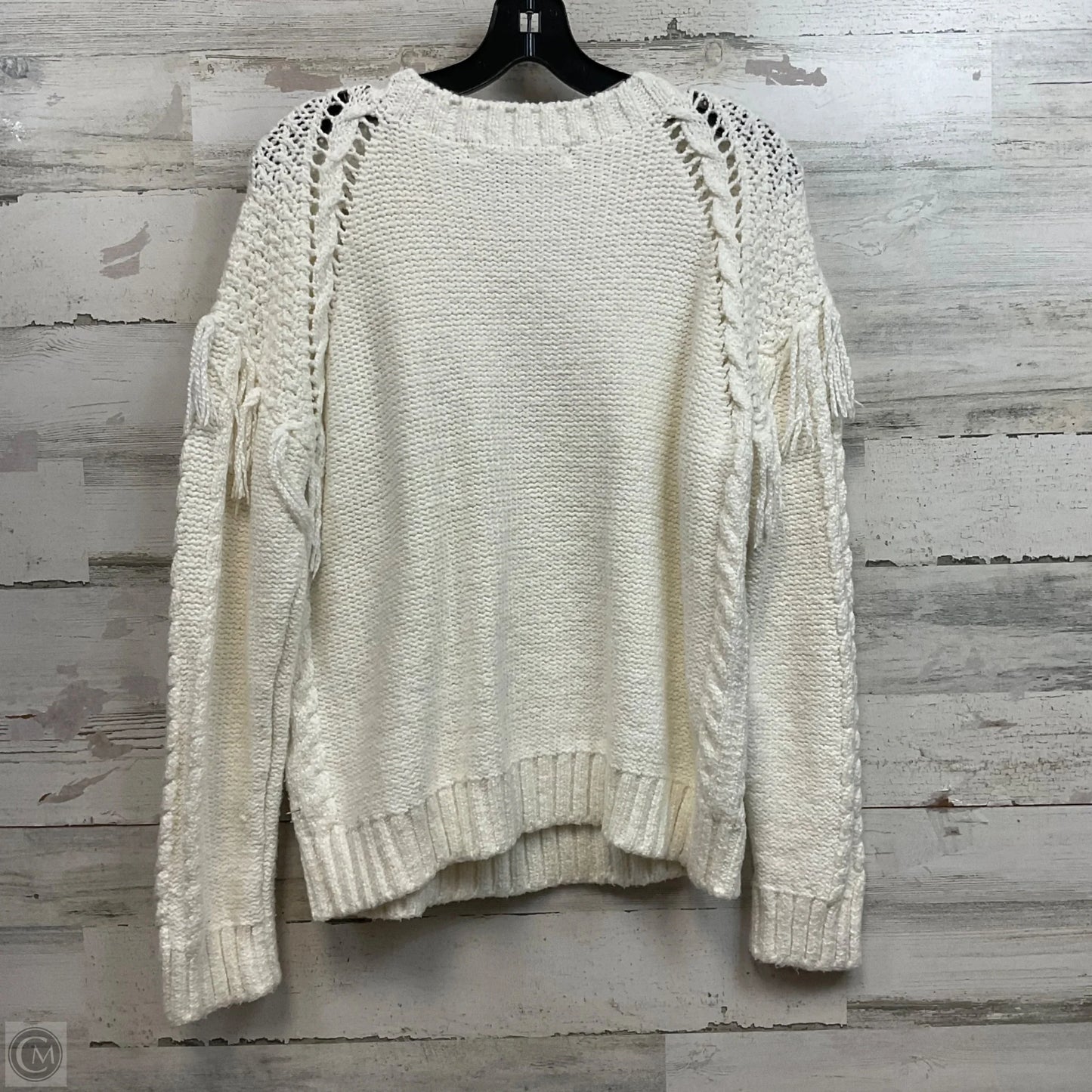 Sweater By Cupcakes And Cashmere In White, Size: L