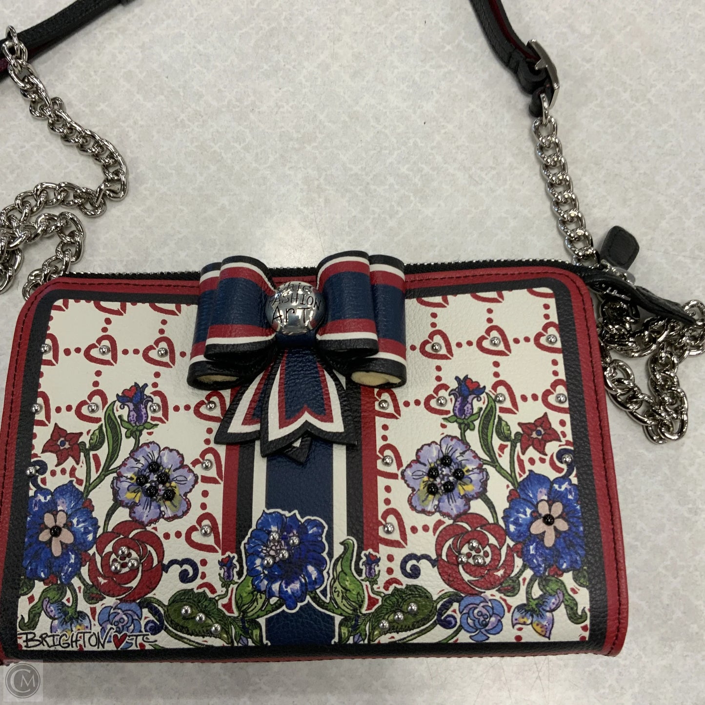 Crossbody Leather By Brighton, Size: Small