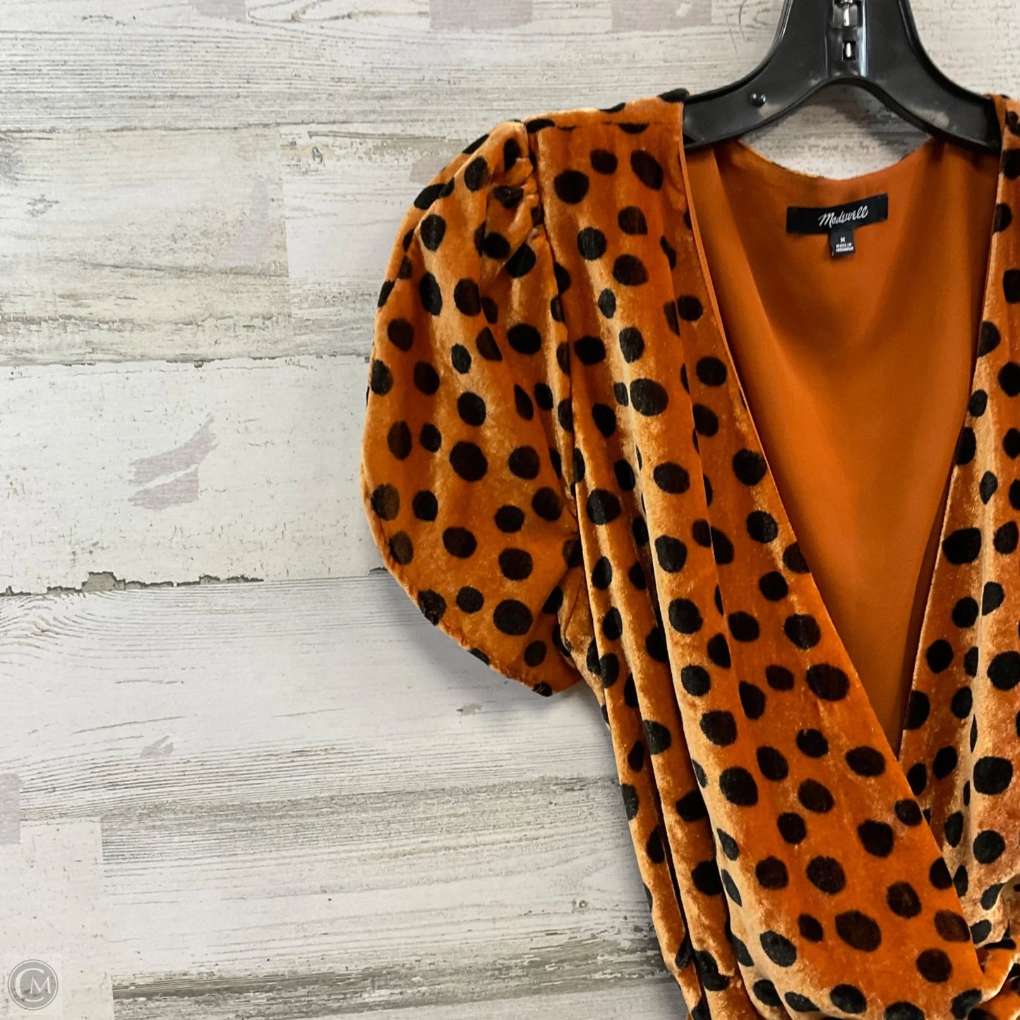 Dress Casual Short By Madewell In Orange, Size: M