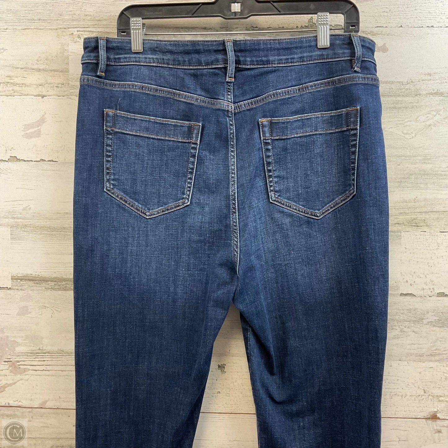 Jeans Flared By J. Jill In Blue Denim, Size: 14