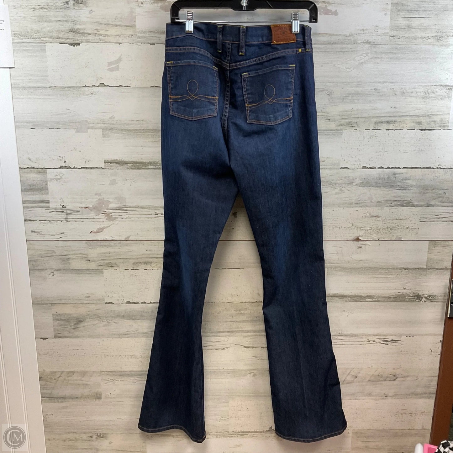 Jeans Boot Cut By Lucky Brand In Blue Denim, Size: 10