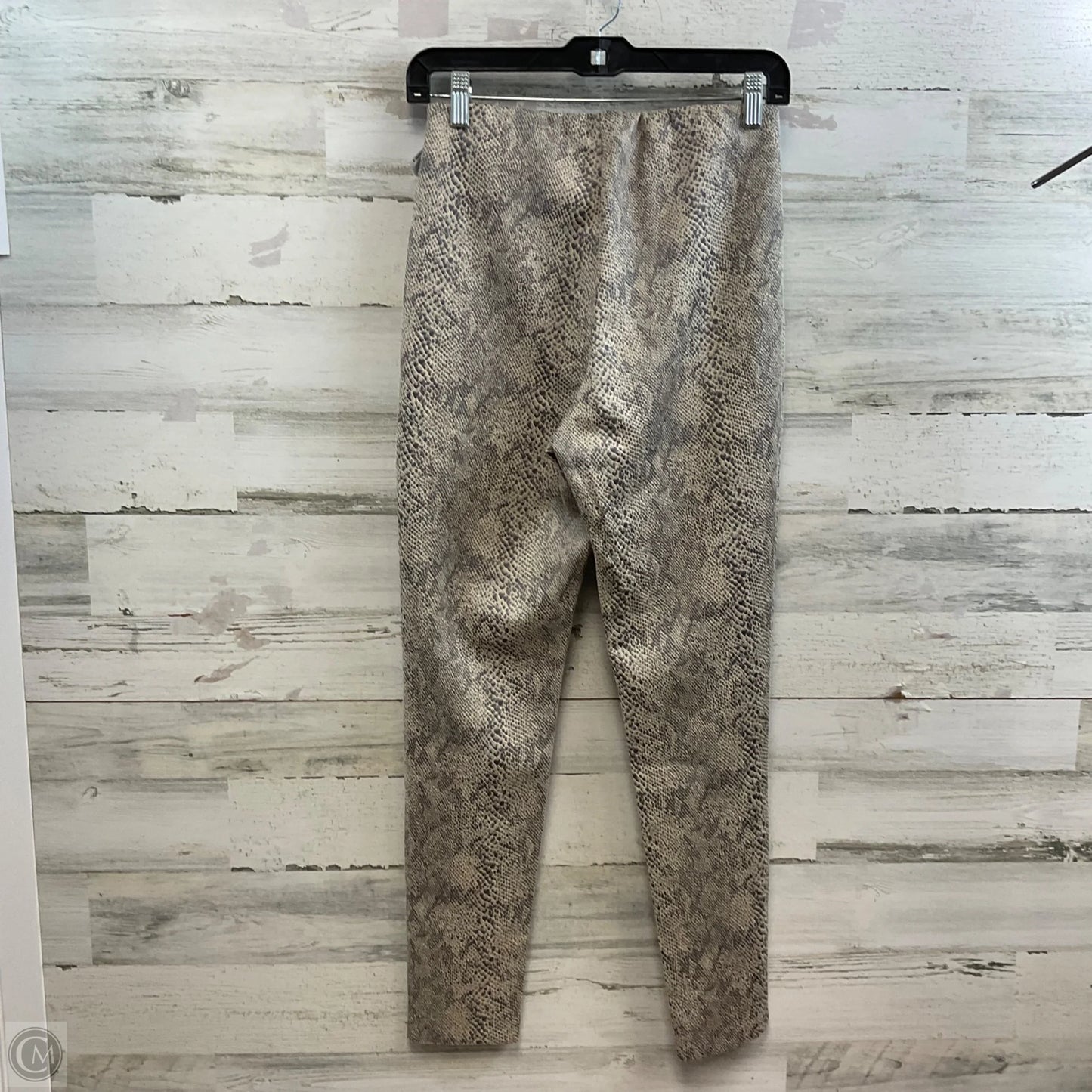 Pants Leggings By Zara In Snakeskin Print, Size: M
