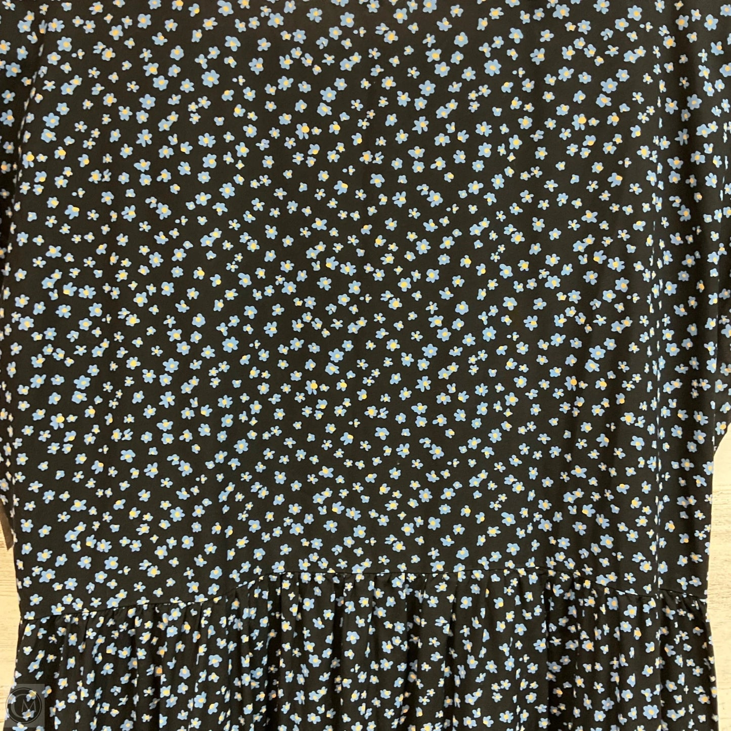 Dress Casual Midi By Madewell In Blue, Size: Xl