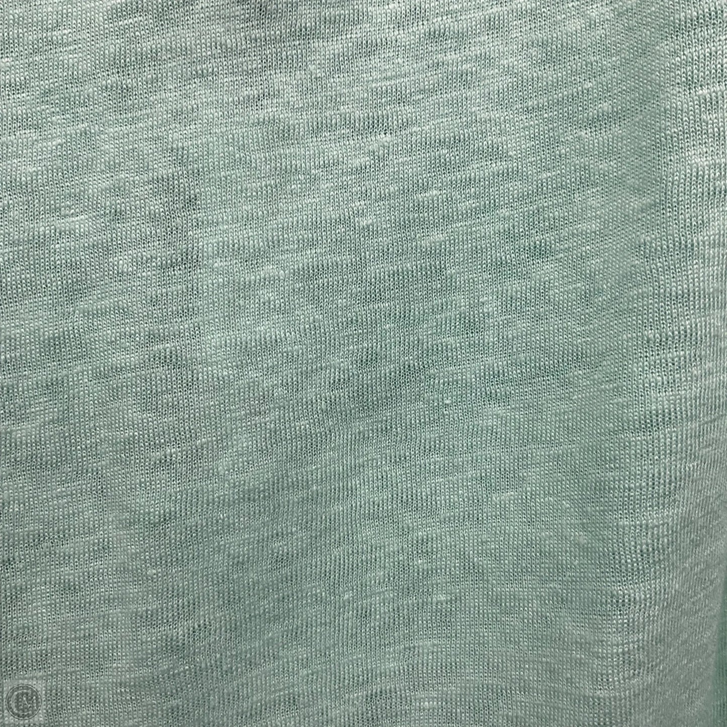 Top Short Sleeve By Chicos In Green, Size: L