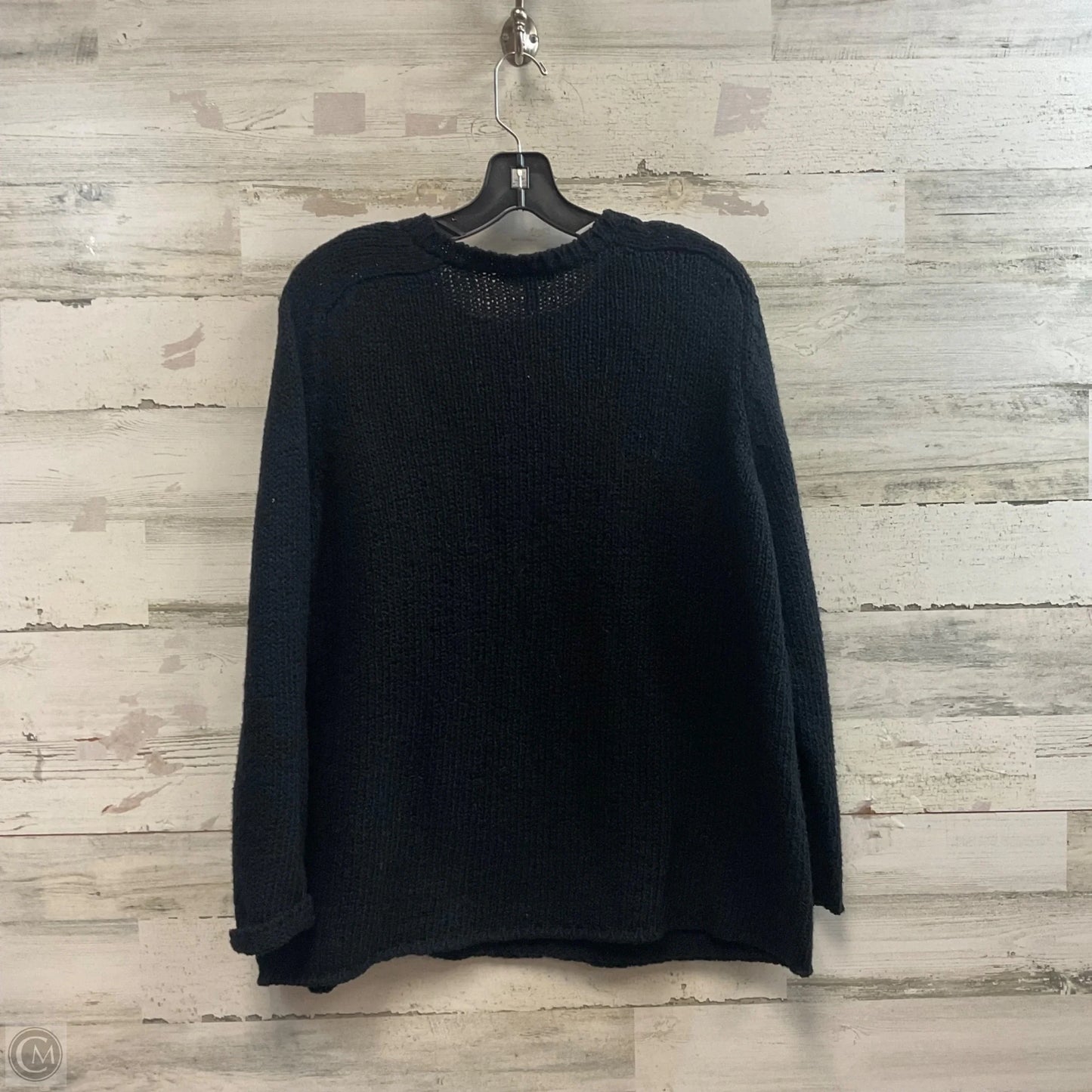 Sweater By Eileen Fisher In Black, Size: S