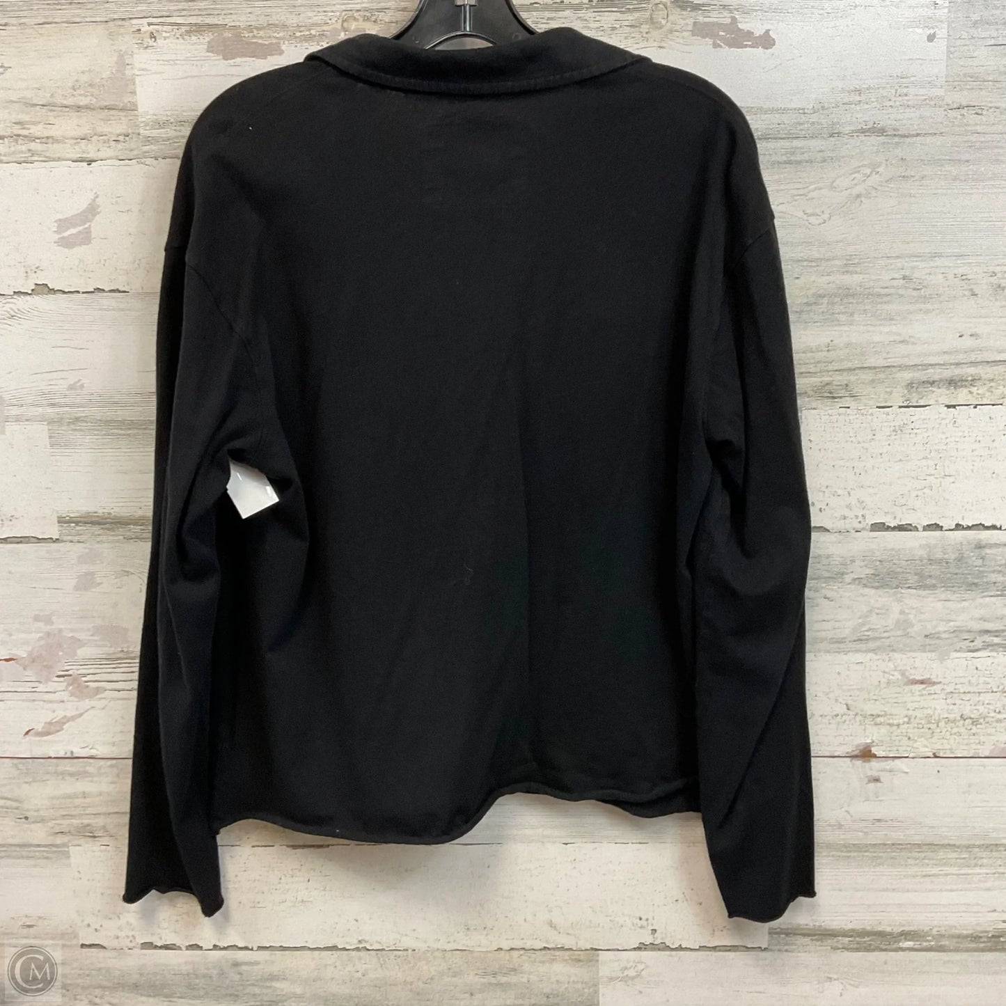 Top Long Sleeve By Frank And Eileen In Black, Size: M
